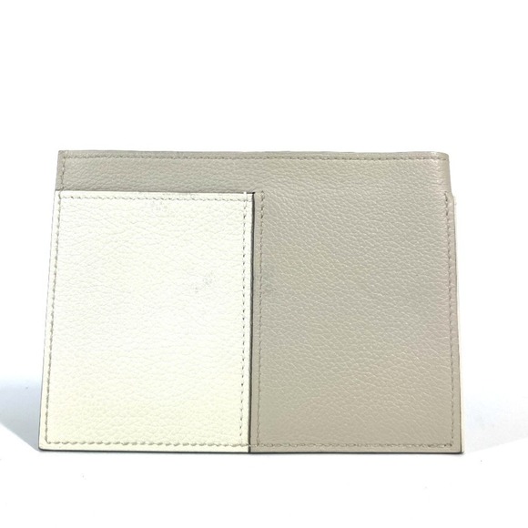 HERMES Beige Leather Card Holder - Picture 2 of 13